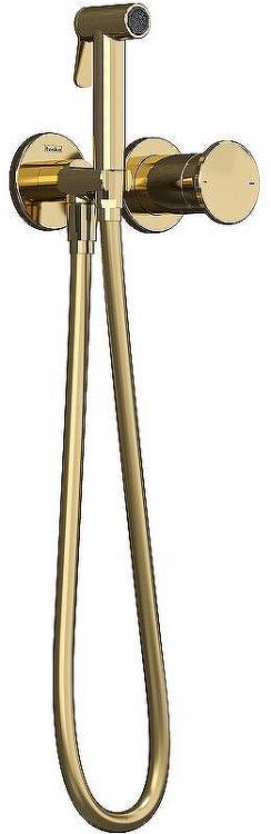 Гигиенический душ со смесителем Teska Arte Tera T5537 Золото Гигиенический душ со смесителем Teska Arte Tera T5537 Золото