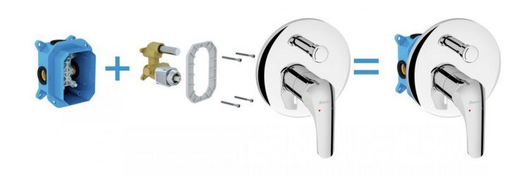 Скрытая часть R-box RB 070.50 X070052 Скрытая часть R-box RB 070.50 X070052