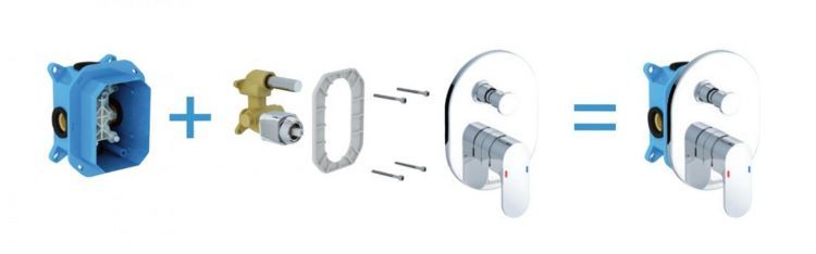 Скрытая часть R-box RB 070.50 X070052 Скрытая часть R-box RB 070.50 X070052