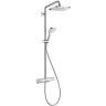 Hansgrohe Croma E 280 1jet Душевая система Showerpipe с термостатом для душа, цвет: хром