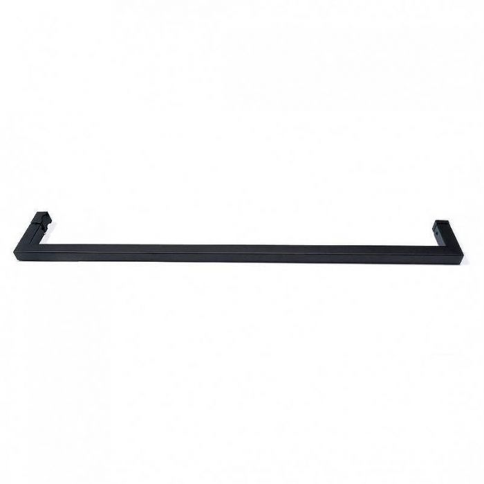 Душевой уголок Abber Schwarzer Diamant 110х100 AG30110BH-S100B профиль Черный стекло прозрачное