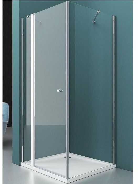 Душевой уголок BelBagno Etna 120х100 ETNA-AH-12-120/100-C-Cr профиль Хром стекло прозрачное