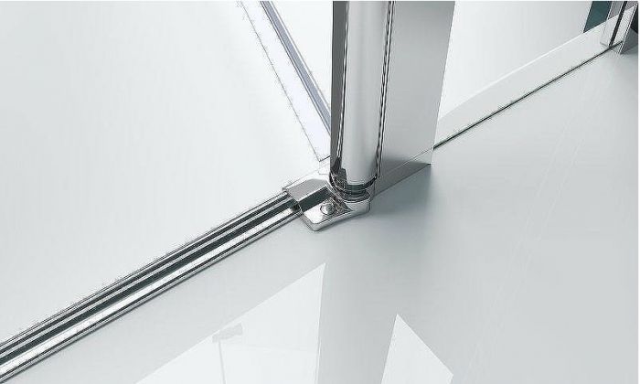 Душевой уголок BelBagno Etna 120х100 ETNA-AH-12-120/100-C-Cr профиль Хром стекло прозрачное