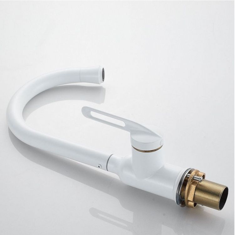 Смеситель для кухни Raffine F103C цвет Белый