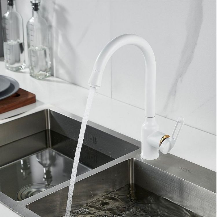 Смеситель для кухни Raffine F103C цвет Белый