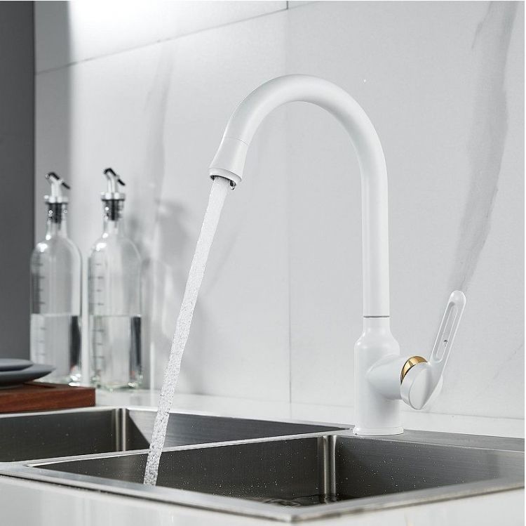 Смеситель для кухни Raffine F103C цвет Белый