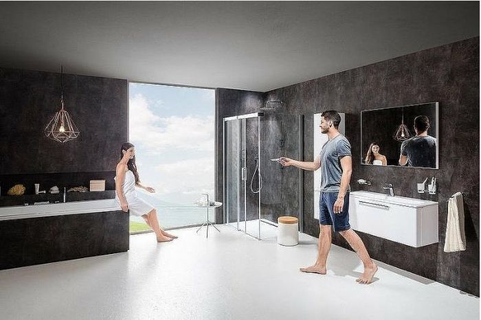 Душевой уголок Ravak Matrix MSDPS 120x80 L 0WLG4C00Z1 профиль Хром стекло Transparent