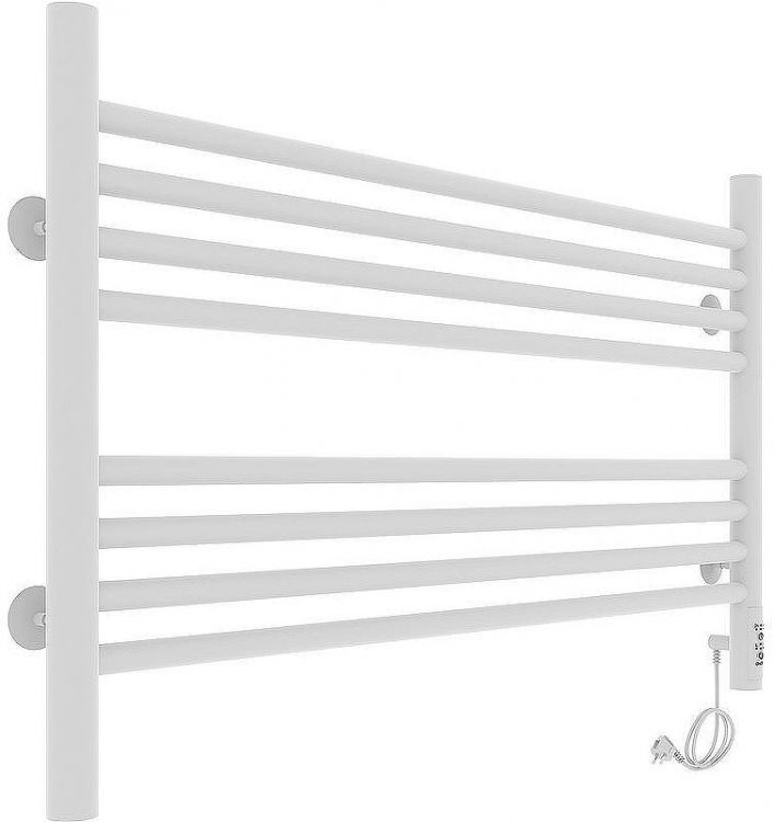 Электрический полотенцесушитель Laris Оливия ЧК8 800x500 R 73207627 Белый муар