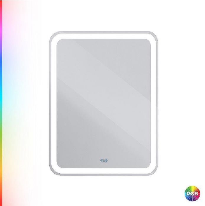 Зеркало Cezares Multicolore 60 CZR-SPC-MC-600-800-RGB-TCH с подсветкой с сенсорным выключателем и функцией памяти