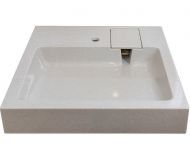 Раковина Stella Polar Солярис 60 SP-00001065 на стиральную машину Бежевая