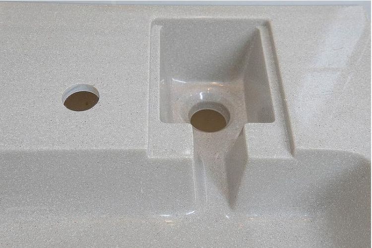 Раковина Stella Polar Солярис 60 SP-00001065 на стиральную машину Бежевая