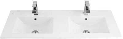 Раковина Creavit Su 121 SU121-00CB00E-0000 двойная Белая