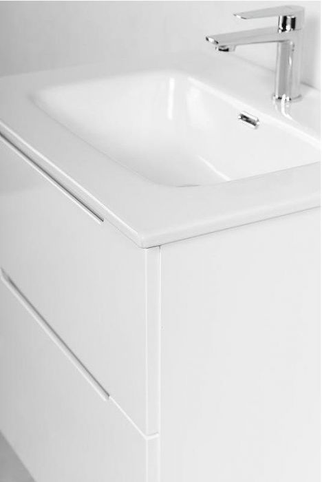 Тумба под раковину BelBagno Etna-H60 70 ETNA-H60-700-2C-SO-BL-P подвесная Bianco Lucido