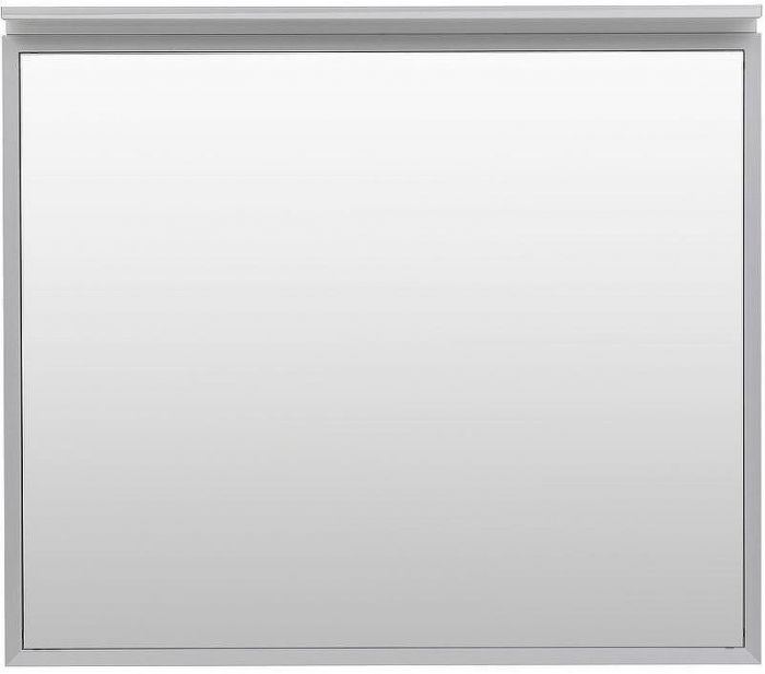 Зеркало Allen Brau Priority 90 1.31016.02 с подсветкой Серебро браш