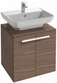 Тумба под раковину Jacob Delafon Struktura 60 см EB1384-E16 ореховое дерево