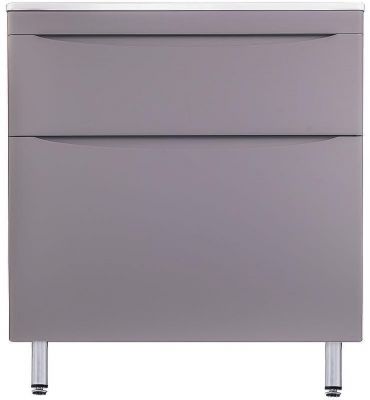 Тумба под раковину Style Line Бергамо 80 СС-00002315 Серая антискрейтч