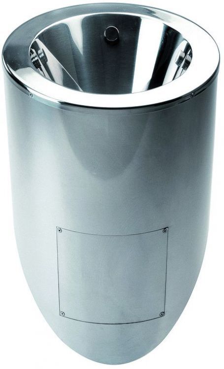 Писсуар Mediclinics SNU104C подвесной цвет Нержавеющая сталь глянцевая