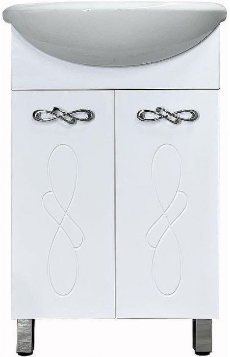 Тумба под раковину Style Line Венеция 55 ЛС-00002336 Белая