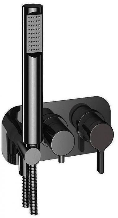 Смеситель для душа Webert Coral CO860512560 цвет Черный матовый