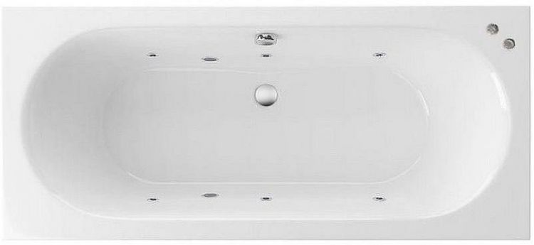 Акриловая ванна Excellent Oceana 160x75 WAEX.OCE16.SOFT.CR с гидромассажем
