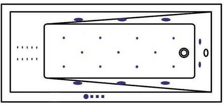 Акриловая ванна Whitecross Wave Slim 160x80 0111.160080.100.ULTRANANO.CR с гидромассажем Акриловая ванна Whitecross Wave Slim 160x80 0111.160080.100.ULTRANANO.CR с гидромассажем