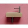 Умывальник CERAMICANOVA Element подвесной прямоугольный (чаша слева, отверстие под смеситель справа) цвет капучино матовый CN6051LMC