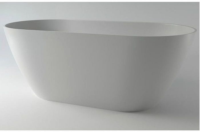 Ванна из искусственного камня Holbi Venus New 158x79 1.01.002.11.1 Белая матовая