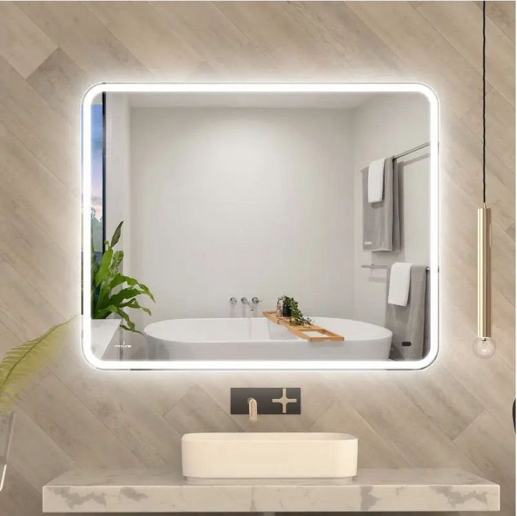 Зеркало Mixline Турин-2 100 555286 с подсветкой с бесконтактным выключателем и подогревом