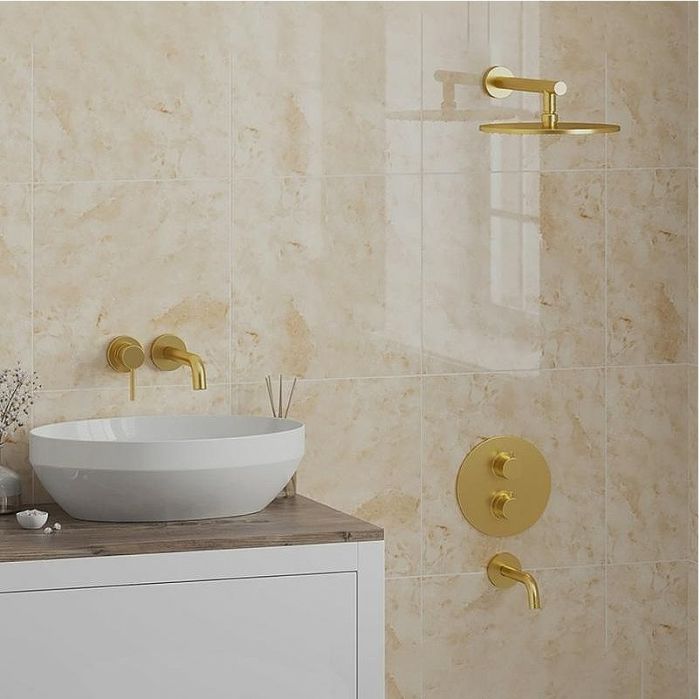 Излив для смесителя Paini Cox 78PJ430 Золото матовое