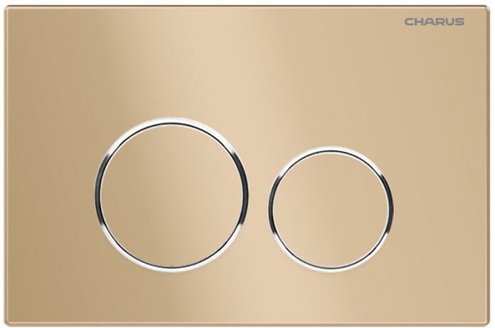 Клавиша смыва Charus Spazio FP.330.51.01 цвет Матовый песок