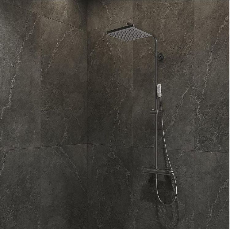 Душевая система Teska Devon DK2102C с термостатом Хром