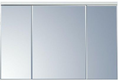 Зеркальный шкаф Aquaton Брук 120 1A200802BC010 с подсветкой Белый