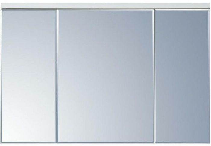 Зеркальный шкаф Aquaton Брук 120 1A200802BC010 с подсветкой Белый