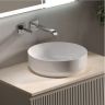 Тумба подвесная SANCOS Snob R, Beige Soft 790х445х500, под столешницу без отверстия под смеситель, цвет Kreman, SNR80CE
