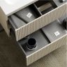 Тумба подвесная SANCOS Snob R, Beige Soft 790х445х500, под столешницу без отверстия под смеситель, цвет Kreman, SNR80CE