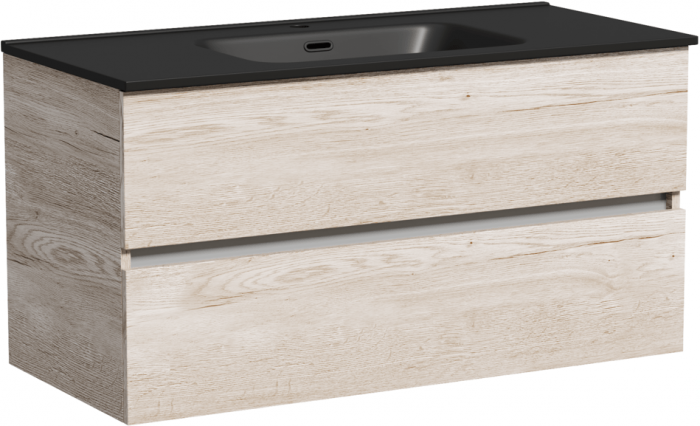 Тумба подвесная SANCOS под раковину Urban, дуб галифакс натуральный 990х450х550, UR100EG