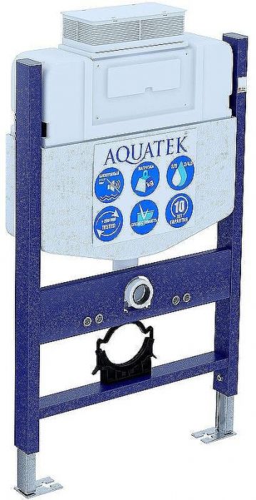 Инсталляция Aquatek INS-0000018 для унитаза без клавиши смыва