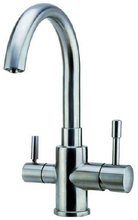 Смеситель для кухни ZorG Inox SZR-1339 Хром
