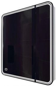 Зеркальный шкаф Mixline Адриана 70 L 547077 с подсветкой цвет Белый