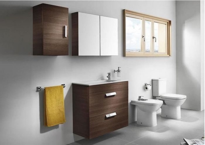 Тумба под раковину Roca Debba 60 ZRU9302707 подвесная Венге