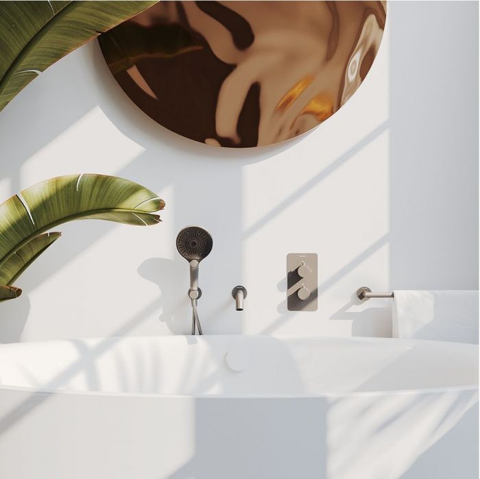 Смеситель скрытого монтажа AQUEDUTO ACENO,  2 потребителя (ACE0245)