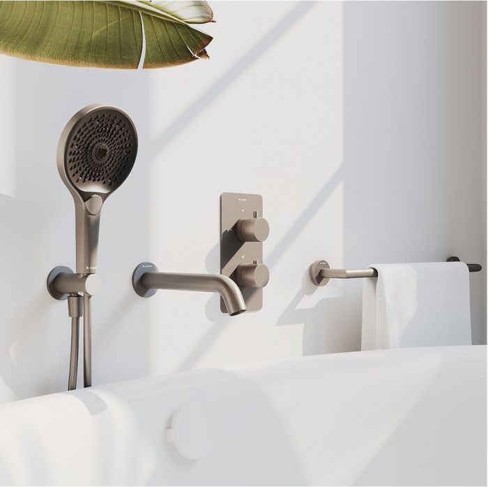 Смеситель скрытого монтажа AQUEDUTO ACENO,  2 потребителя (ACE0245)