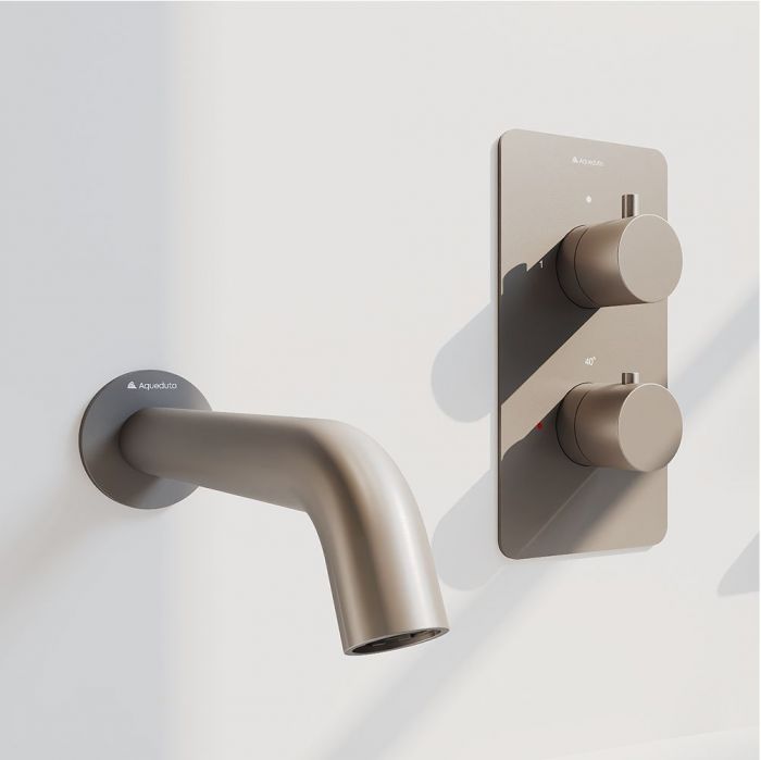 Смеситель скрытого монтажа AQUEDUTO ACENO,  2 потребителя (ACE0245)