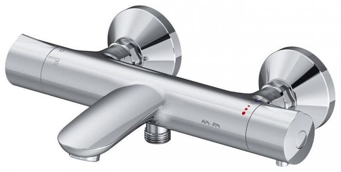 Смеситель для ванны AM.PM Like F8050000 с термостатом Хром