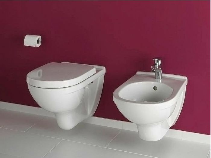 Комплект унитаза Villeroy&Boch O Novo 5660H101 с сиденьем Микролифт и инсталляцией Jacob Delafon E29025-NF+E4316-CP с клавишей смыва Хром