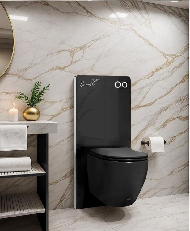 Инсталляция Ceruttispa G111B 10911 для унитаза Черная