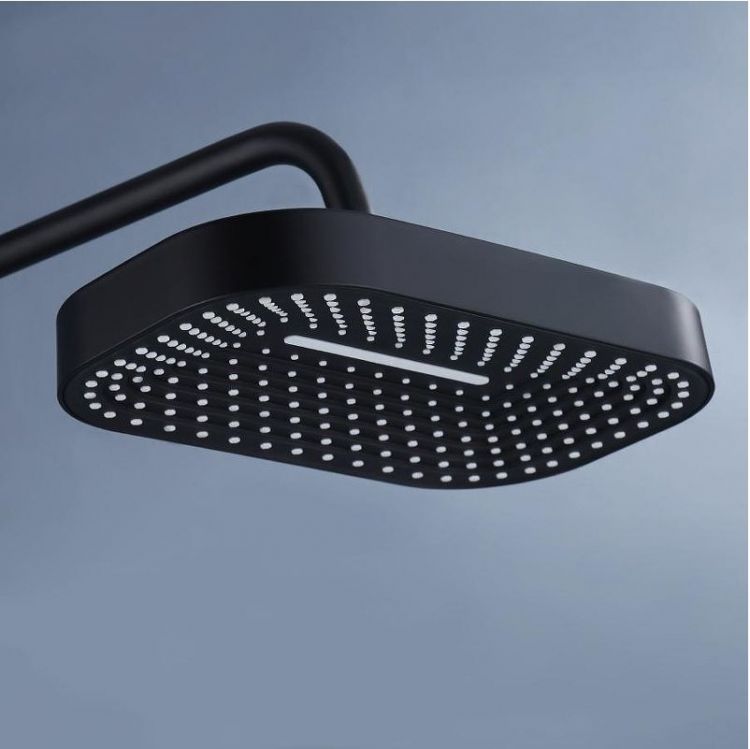 Душевая система ALMAes Doris GK-0345 с термостатом цвет Черный матовый Душевая система ALMAes Doris GK-0345 с термостатом цвет Черный матовый