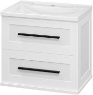 Тумба с раковиной Misty Модерн 60 УТ000024623 подвесная Белая матовая