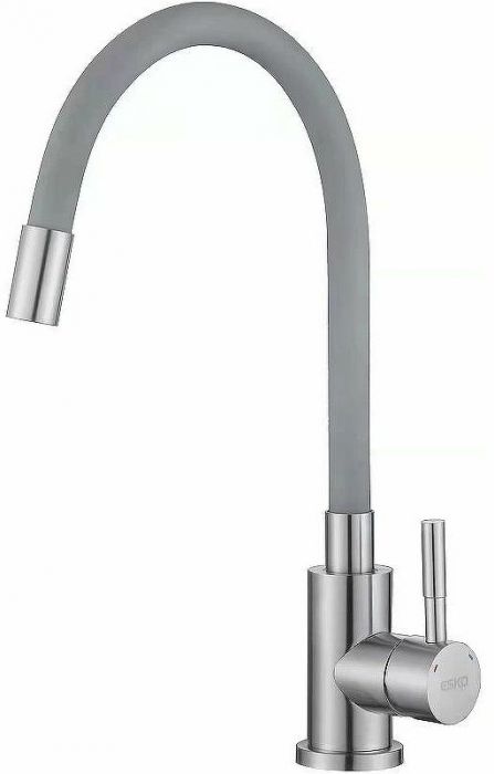 Смеситель для кухни ESKO Snake K44 G Нержавеющая сталь Серый