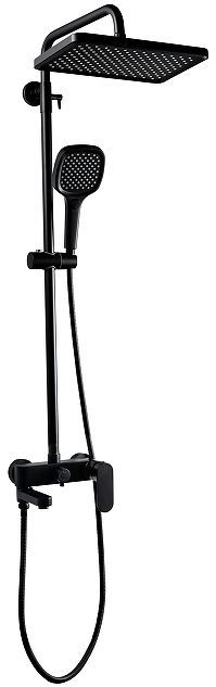 Душевая система FILARETE Retta FL2030BL цвет Черный матовый